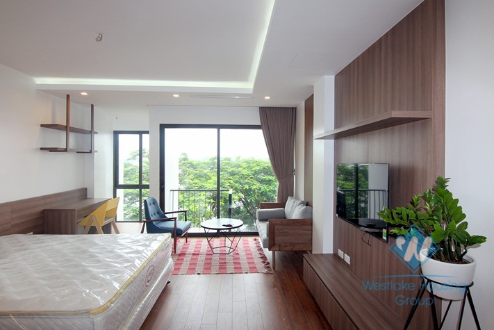 Spacious studio with lakeview for rent in Tay Ho, Hanoi.